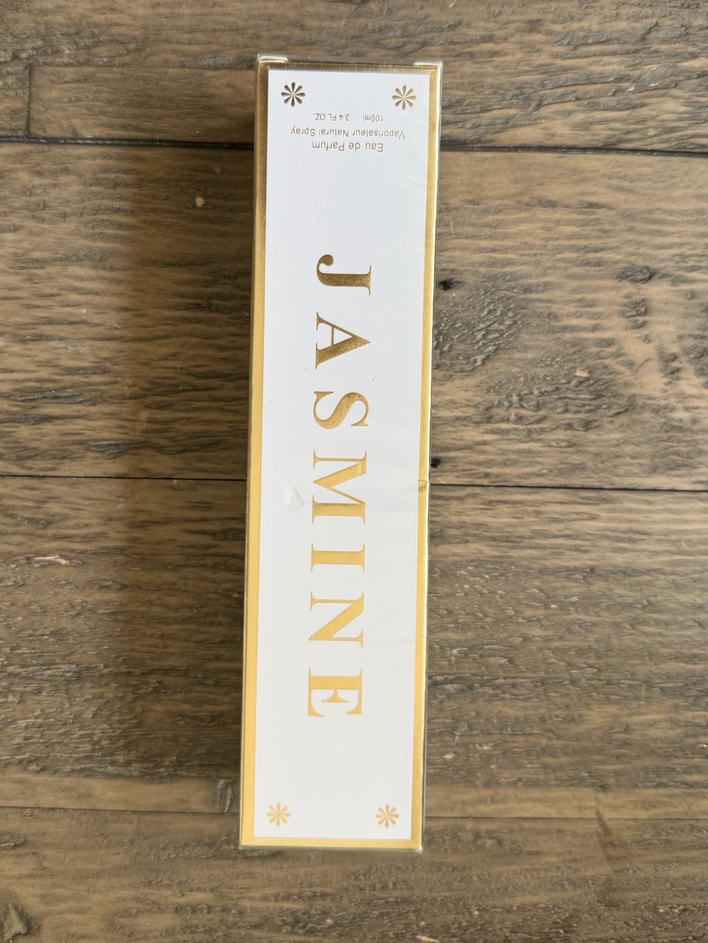 Jasmine Eau de Parfum spray for women, contained in a 3.4 oz (100ml) New in box